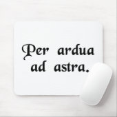 Tapis De Souris Par des difficultés aux étoiles (Avec souris)
