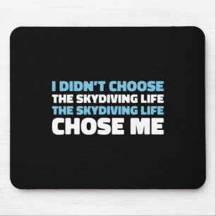 Tapis De Souris Parachutiste Ciel - Surf Parachutisme Skydiving
