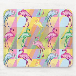 Tapis De Souris Parade Flamant rose