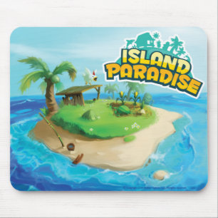 Tapis De Souris Paradis Mousepad d'île