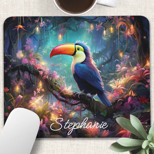 Tapis De Souris Paradis Toucan personnalisé