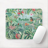 Tapis De Souris Paradis tropical (Avec souris)