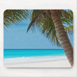 Tapis De Souris Paradis tropical de plage parfaite