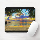 Tapis De Souris "Paradise Beach" Écran large Mousepad (Avec souris)