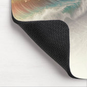 Tapis De Souris Paradise Beach Sunset Côté rustique (Coin)