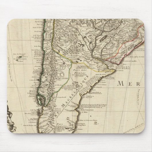 Tapis De Souris Paraguay, Amérique du Sud (Devant)