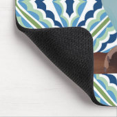 Tapis De Souris Parakeet Blue Indian Ringneck (Coin)