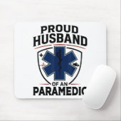 Tapis De Souris Paramedic Husband Proud Husband Of An Paramedic  (Avec souris)