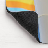 Tapis De Souris Parapluie de plage rayé (Coin)