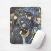 Tapis De Souris Parapluies de Pierre Renoir, Impressionnisme Vinta (Avec souris)