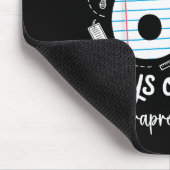 Tapis De Souris Paraprofessional Survived 67 Days Of School Humor  (Coin)