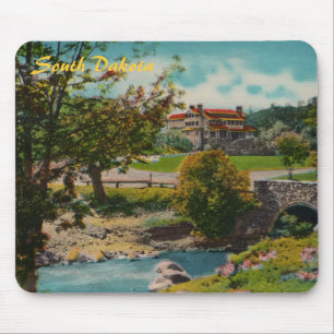 Tapis De Souris Parc d'état de Custer Game Lodge Mousepad