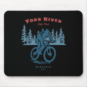 Tapis De Souris Parc d'État de la rivière York Vélo tout terrain V