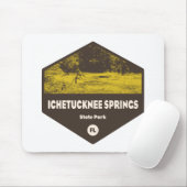 Tapis De Souris Parc d'état d'Ichetucknee Springs Floride (Avec souris)
