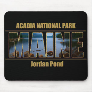 Tapis De Souris Parc national d'Acadia de police d'image du MAINE