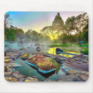 Tapis De Souris Parc national de Chae Son Hot Springs Thaïlande