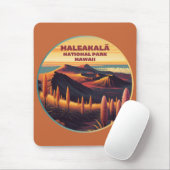 Tapis De Souris Parc national de Haleakala Hawaii (Avec souris)