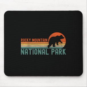 Tapis De Souris Parc national de Rocky Mountain correspondance de