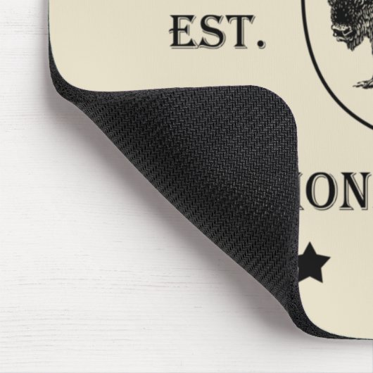 Tapis De Souris Parc national de Yellowstone (Coin)