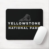 Tapis De Souris Parc national de Yellowstone (Avec souris)