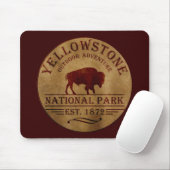 Tapis De Souris Parc national de Yellowstone (Avec souris)