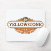 Tapis De Souris Parc national de Yellowstone (Avec souris)