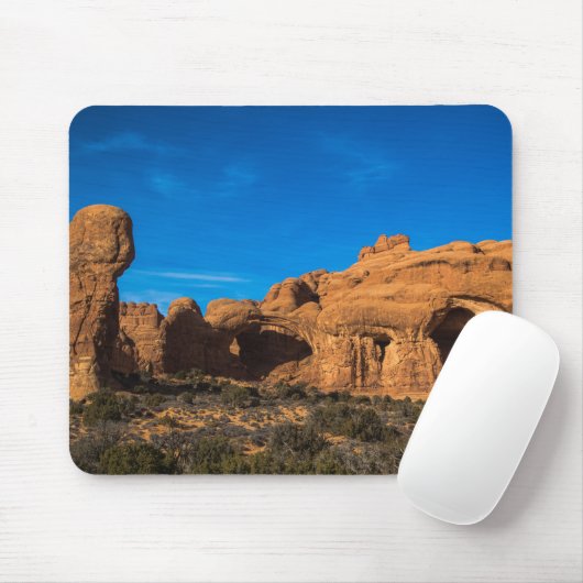 Tapis De Souris Parc national des Arches Utah Mousepad (Avec souris)