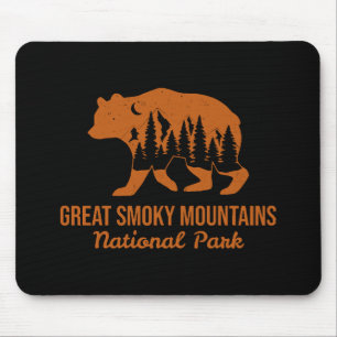 TAPIS DE SOURIS PARC NATIONAL DES GRANDS SMOKY MOUNTAINS