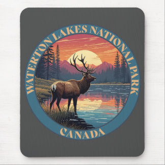 Tapis De Souris Parc national du Canada des Lacs-Waterton
