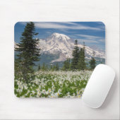 Tapis De Souris Parc national du Mont Rainier 1 (Avec souris)