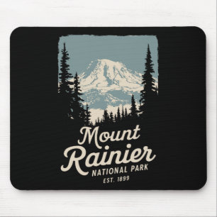 Tapis De Souris Parc national du mont Rainier Souvenir Nature Exté
