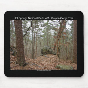Tapis De Souris Parc national Hot Springs Gorge Gorge Trail