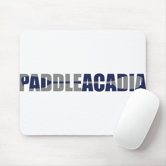 Tapis De Souris Parc national Paddle Acadia Kayaking Maine (Avec souris)