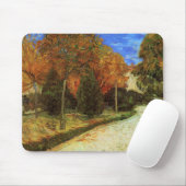 Tapis De Souris Parc public d'Arles par Vincent van Gogh (Avec souris)