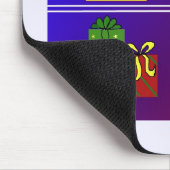 Tapis De Souris Parcelles de Noël (Coin)