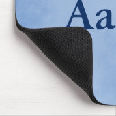 Tapis De Souris Parchemin bleu parfait (Coin)