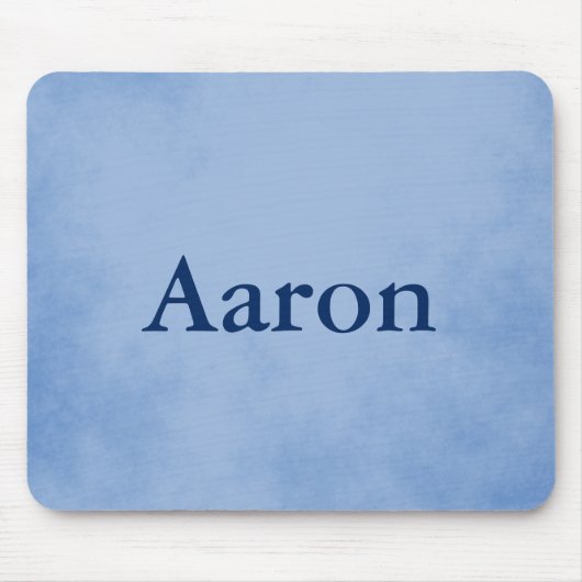 Tapis De Souris Parchemin bleu parfait (Devant)