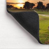 Tapis De Souris Parcours de golf Sunset (Coin)