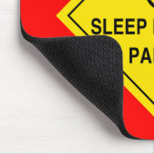 Tapis De Souris Parent déshérité par sommeil Mousepad (Coin)
