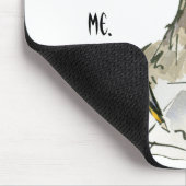 Tapis De Souris Paresse à la bande dessinée Mousepad de travail (Coin)