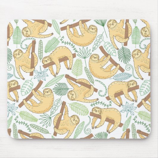 Tapis De Souris Paresses accrochantes (Devant)