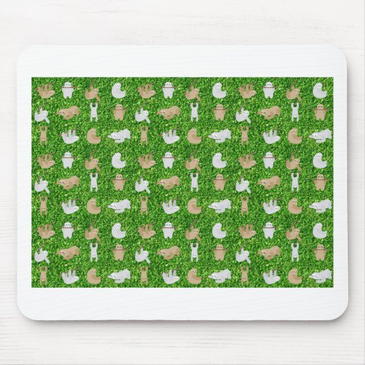 Tapis De Souris paresseux (Devant)