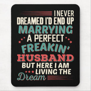 Tapis De Souris Parfait mari franchement sarcastique humour femme 