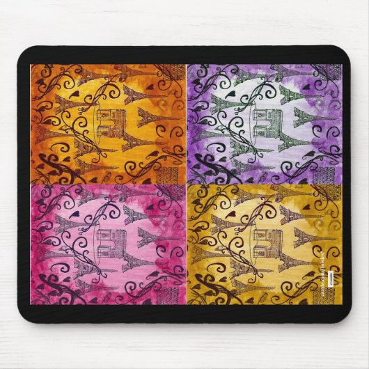 Tapis De Souris Paris (Devant)
