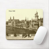 Tapis De Souris Paris 1900 Mousepad (Avec souris)