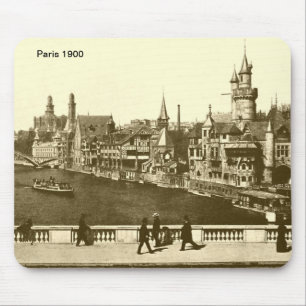 Tapis De Souris Paris 1900 Mousepad