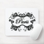 Tapis De Souris Paris avec ses manuscrits (Avec souris)