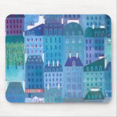 Tapis De Souris Paris bleu (Devant)