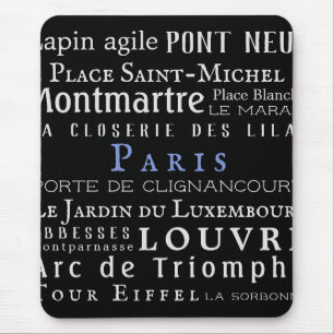 Tapis De Souris Paris et ses monuments