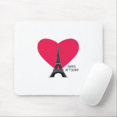 Tapis De Souris Paris, Je T'Aime (Avec souris)